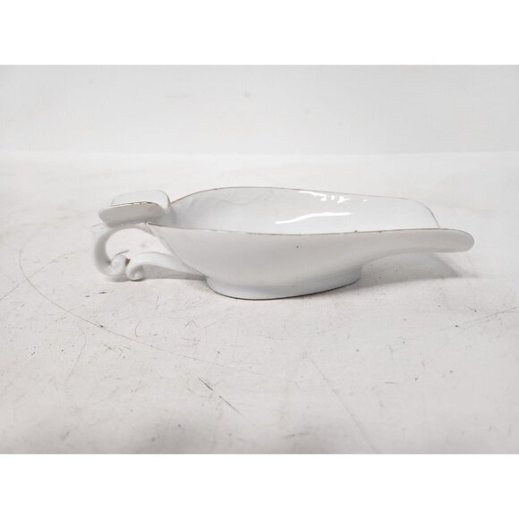 Vintage Interco Chicago Japan Pink Rose Porcelain Ash Tray Limited Edition White - Picture 7 of 11